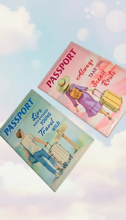 Passport Cover  Travel with no regards