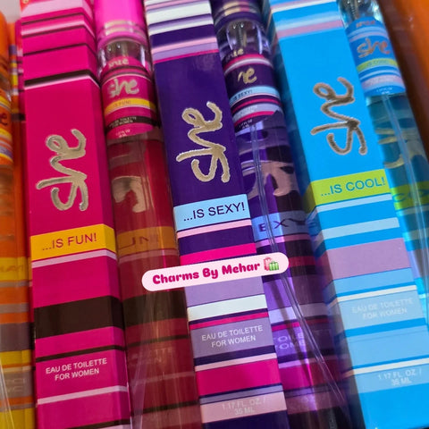 She ladies amazing pocket Perfume
