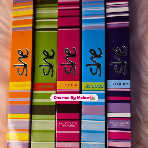 She ladies amazing pocket Perfume