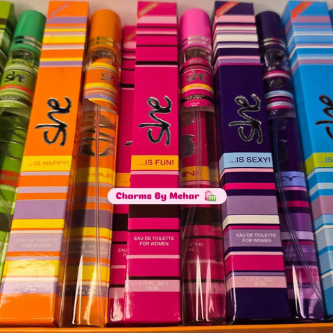 She ladies amazing pocket Perfume