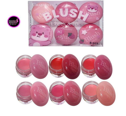 Lip & cheek liquid Blush pack of 6