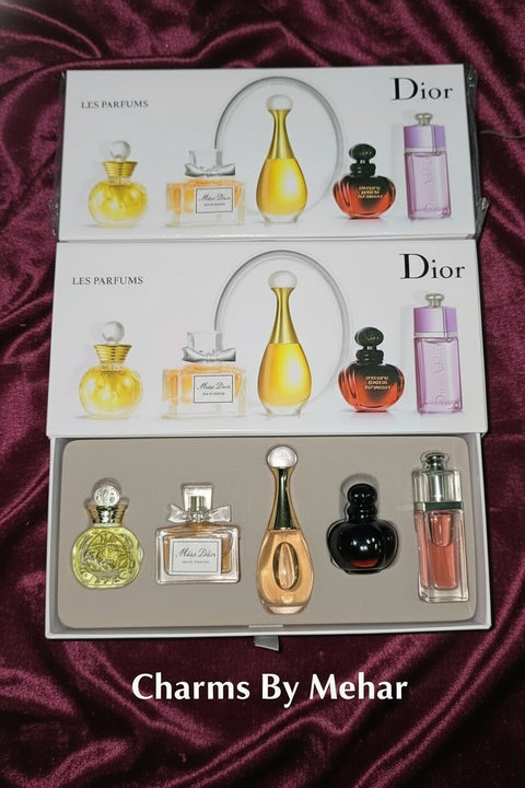 Dior mini Perfume 5 pc set