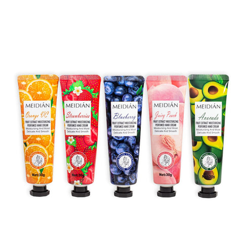 Meidian Fruity Fragrance Hand cream set of 5