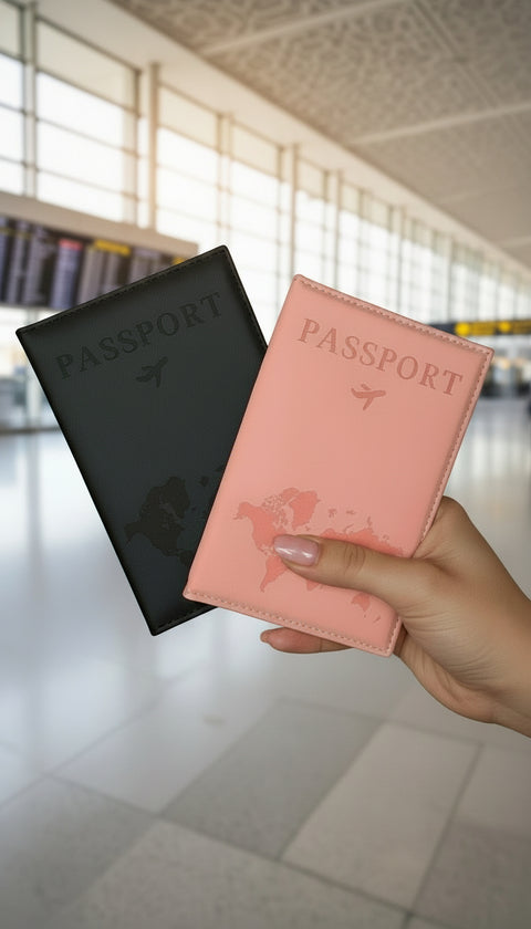 Passport Cover Him / Her  or Couple Set