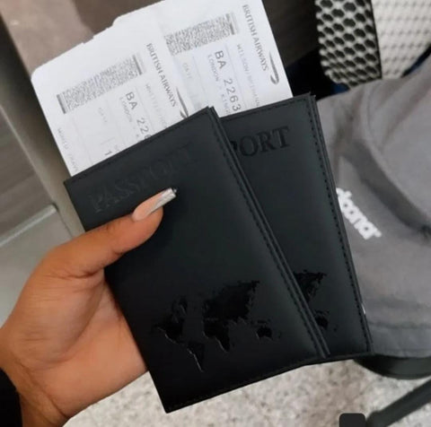 Passport Cover Him / Her  or Couple Set