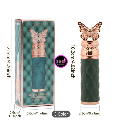 Glittery Color Changing Lipstick 💄