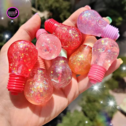 Star Mini light bulb lip gloss tinted
