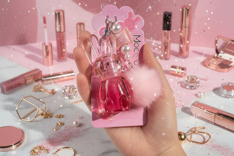 Mocallure Bunny lip gloss with Pom Pom