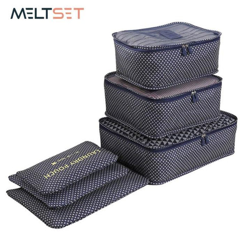 Travel storage organizer bags 6 in 1