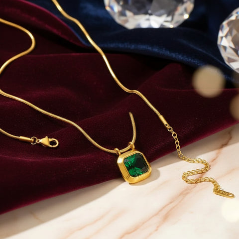 Stainless steel Stone Necklace Chain