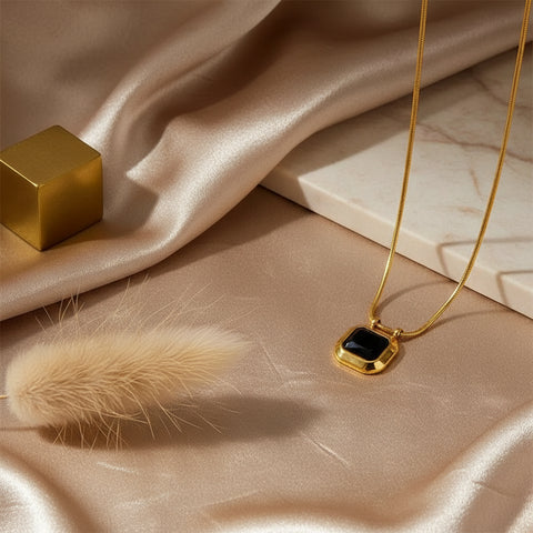 Stainless steel Stone Necklace Chain