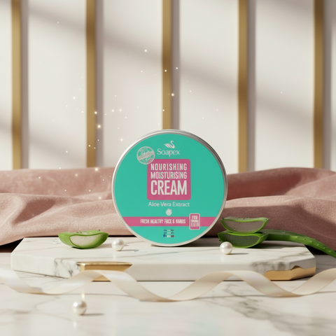 Soapex Face & Hand Nourishing Moisturising Cream with Aloe Vera extract