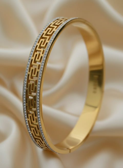 Gold - Tone Bangle Bracelet Premier Collection