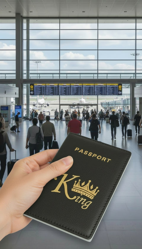 King & Queen Couple Passport