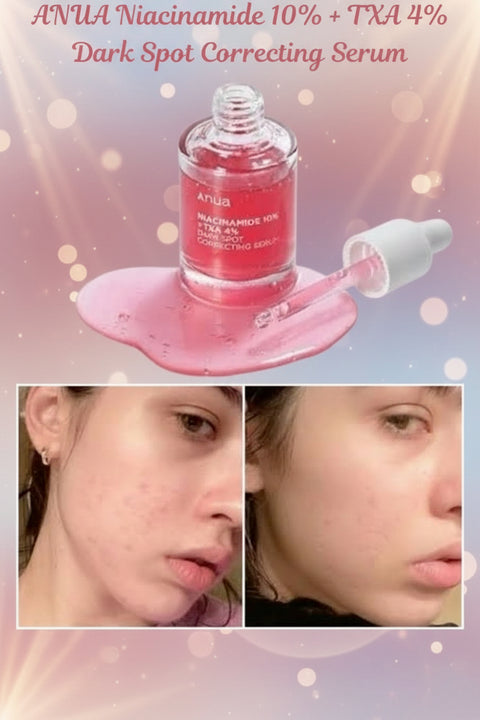Anua Niacinamide 10% + TXA 4% Dark Spot Correcting Serum.
