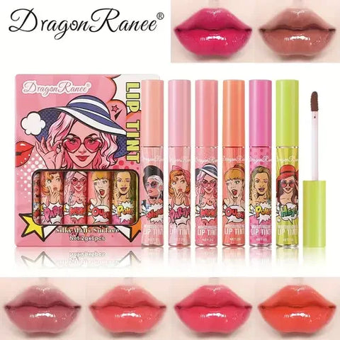 Moisturising lip tint for makeup lovers 6 pc set