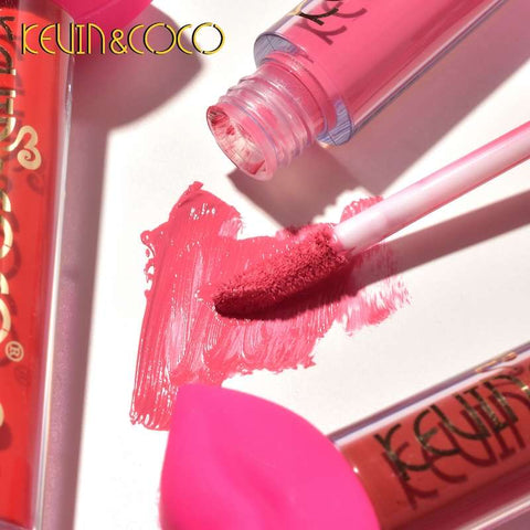 Kevin&Coco 6-Color Rock and Roll Matte Lip Gloss Set