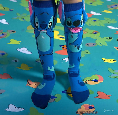 Disney Character Boys 3D long socks Pairs