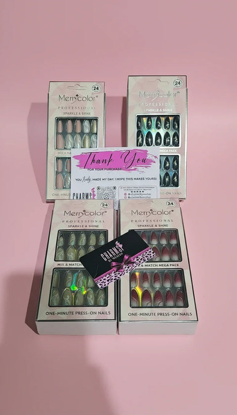 Spark & Shine Press on Nails