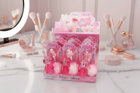 Mocallure Bunny lip gloss with Pom Pom