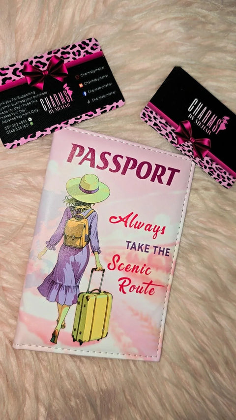 Passport Cover  Travel with no regards
