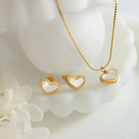 Heart Combo set Stainless Steel
