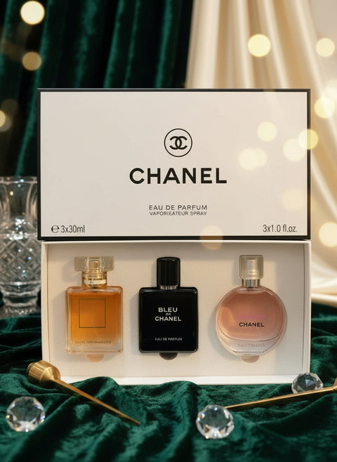 Chanel Gift Perfume set of 3 30ml