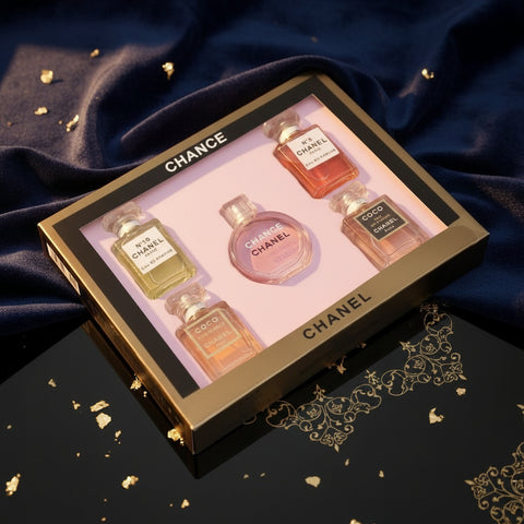 Chanel Chance Mini Perfume 5 in 1 Gift Set