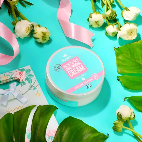 Soapex Face & Hand Nourishing Moisturising Cream with Aloe Vera extract