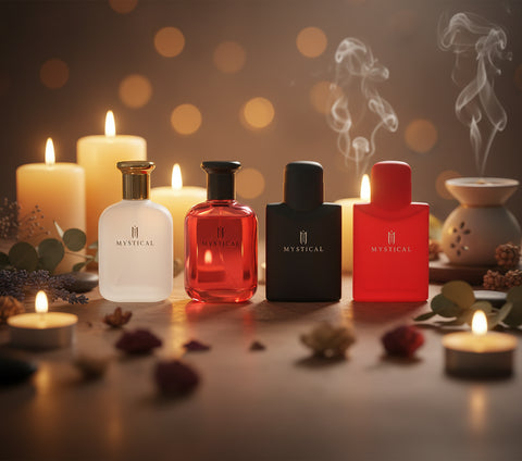 Mystical 4 in 1 unisex Perfume Gift Set 30ml