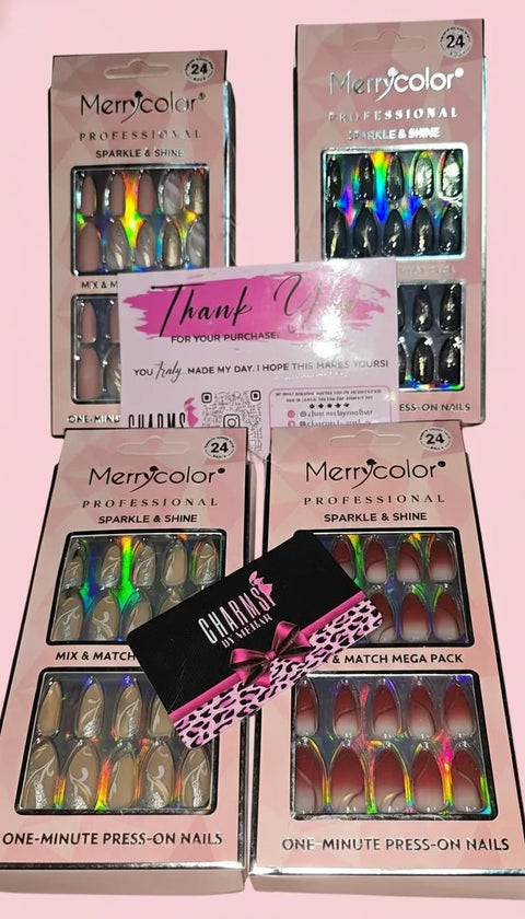 Spark & Shine Press on Nails