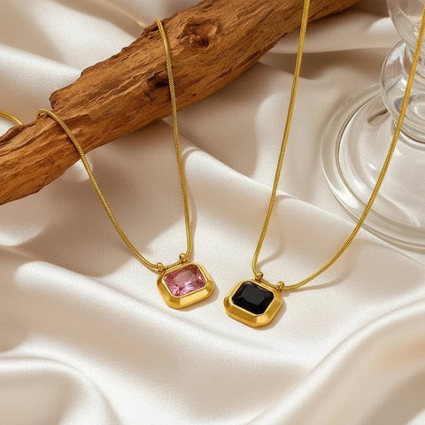 Stainless steel Stone Necklace Chain