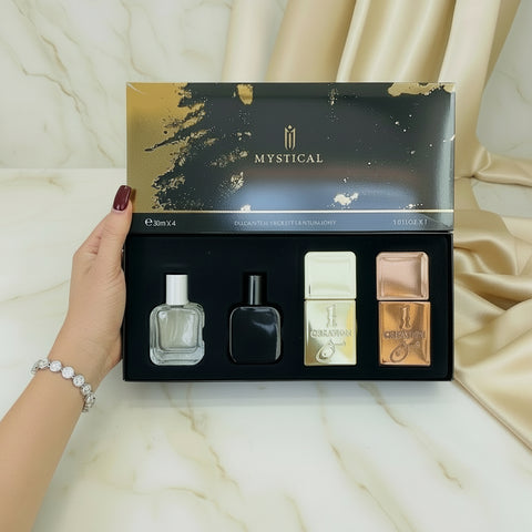Mystical 4 in 1 Luxury Mens Perfume Gift set