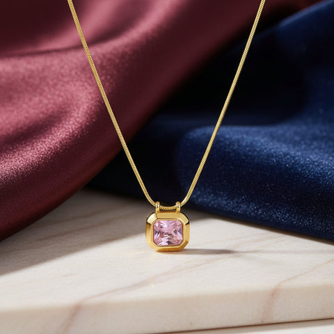 Stainless steel Stone Necklace Chain