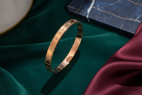 Clover Bangle Bracelet