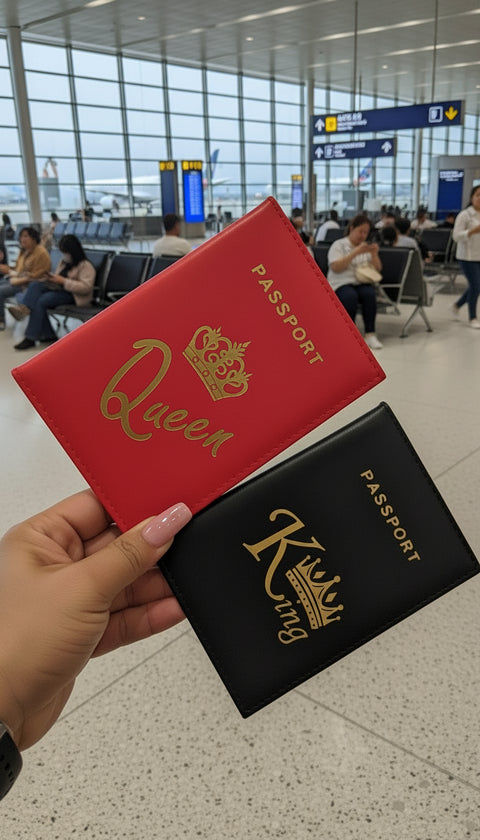 King & Queen Couple Passport