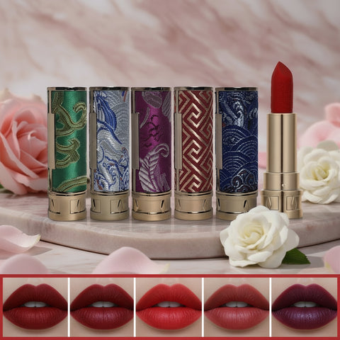 Korean velvet texture lipstick 5 pc set