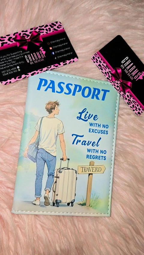 Passport Cover  Travel with no regards