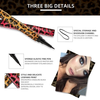 4D Liquid Cheetah Eyeliner waterproof