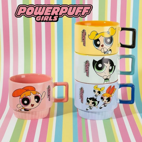 Powerpuff girl Ceramic Mug set of 4