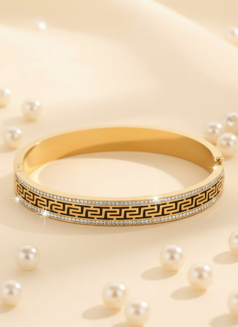 Gold - Tone Bangle Bracelet Premier Collection