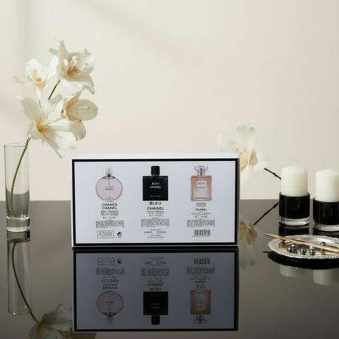 Chanel Gift Perfume set of 3 30ml