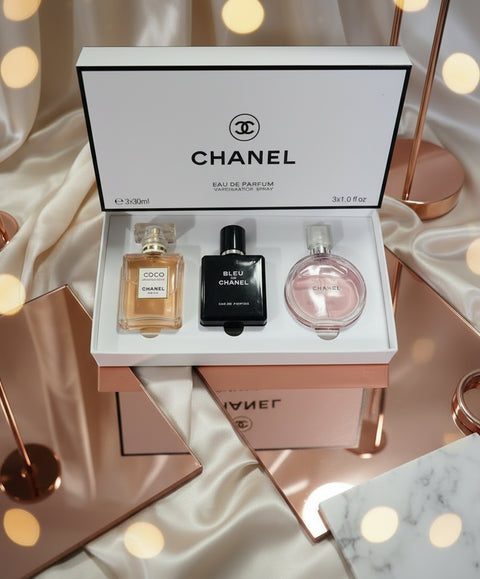 Chanel Gift Perfume set of 3 30ml