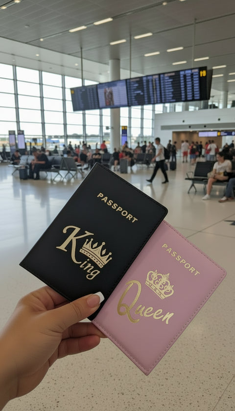 King & Queen Couple Passport