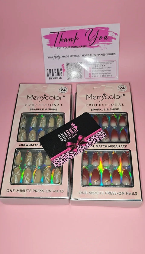 Spark & Shine Press on Nails