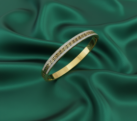 Gold - Tone Bangle Bracelet Premier Collection