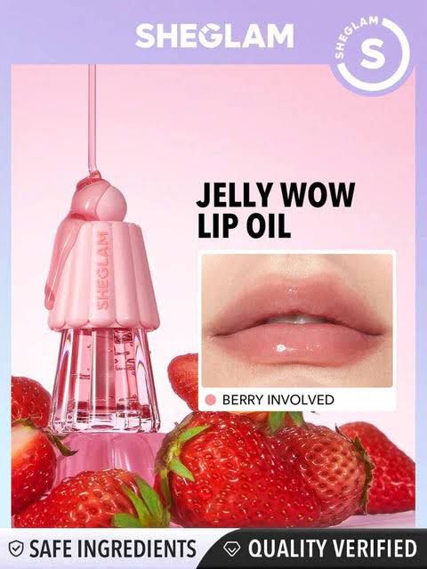 Sheglam Jelly  lip gloss + lip oil