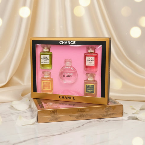 Chanel Chance Mini Perfume 5 in 1 Gift Set