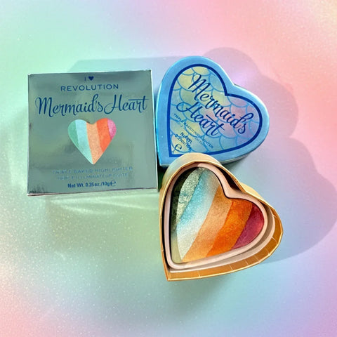 Revolution mermaid 🧜‍♀️ Heart baked Highlighter