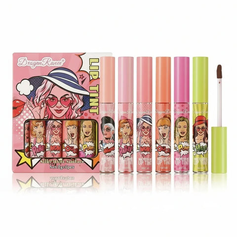 Moisturising lip tint for makeup lovers 6 pc set